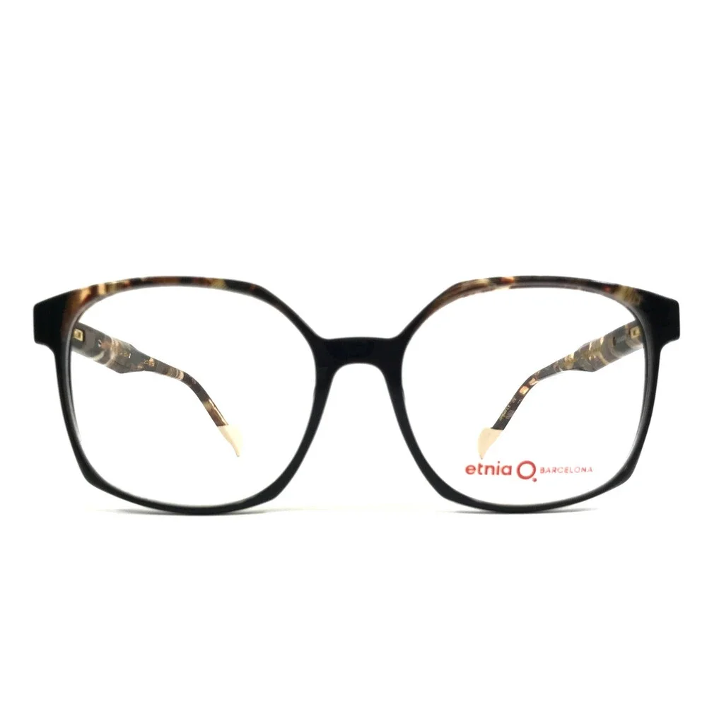 Etnia Barcelona Eyeglasses Frames VREELAND BKHV Black Havana Square 53-16-138